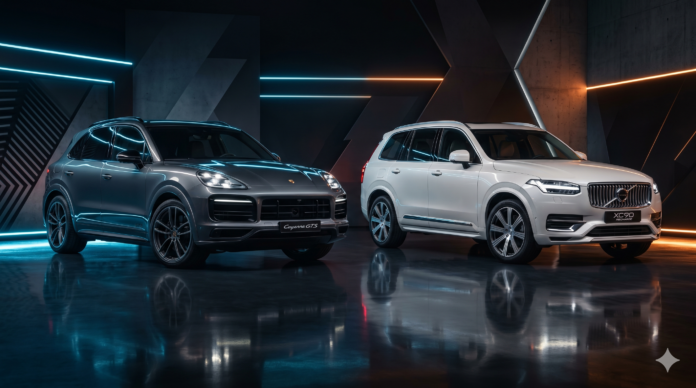 Premium lüks SUV segmentinde Alman ve Isvec otomobil modellerinin karsilastirmasi